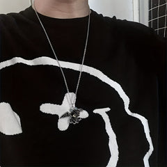 Small Flying Dragon Necklace Dripping Oil Pendant Jewelry