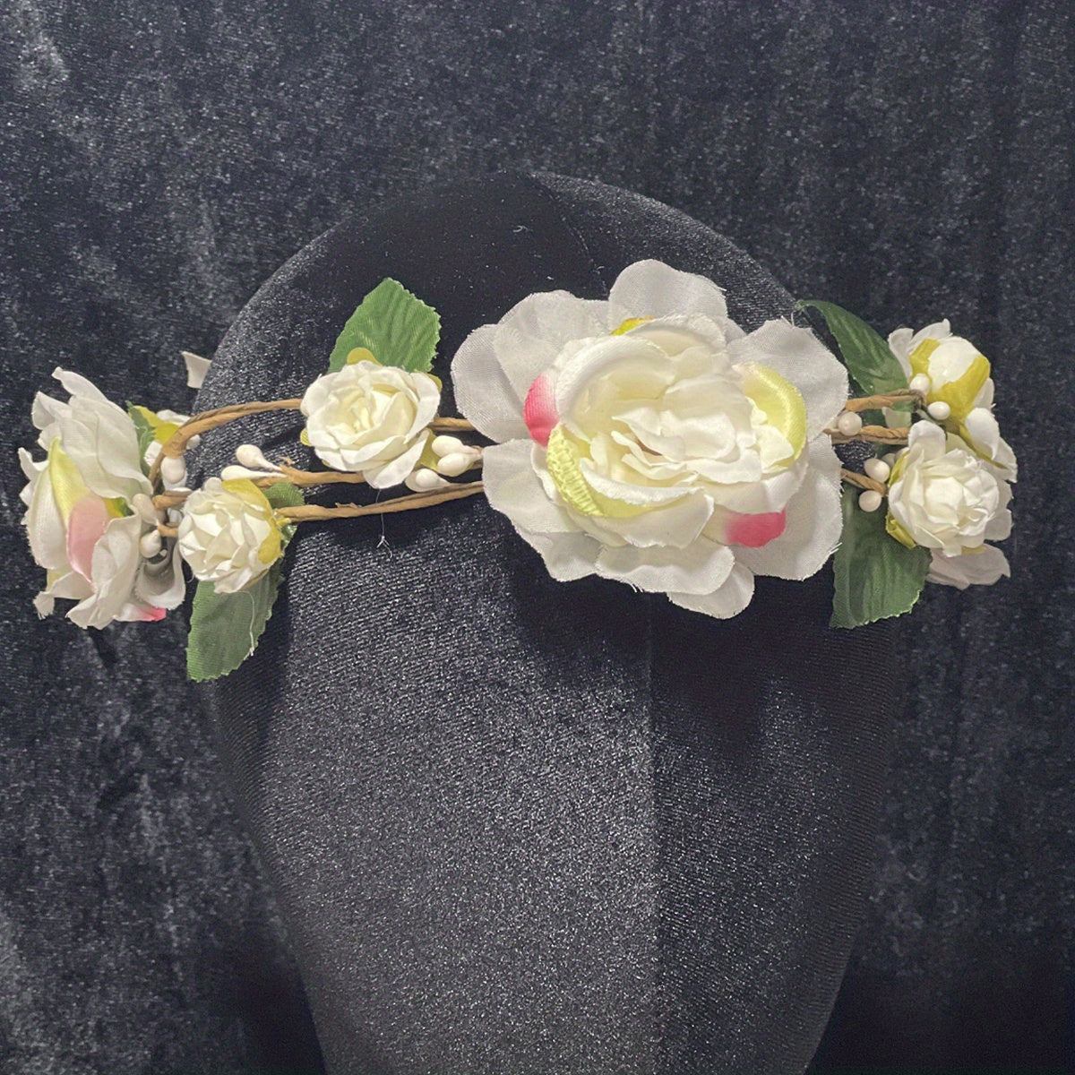 Adjustable Flower Headband for Women