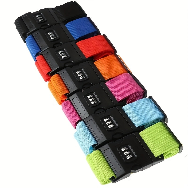 Combination Lock Luggage Belt for Travel