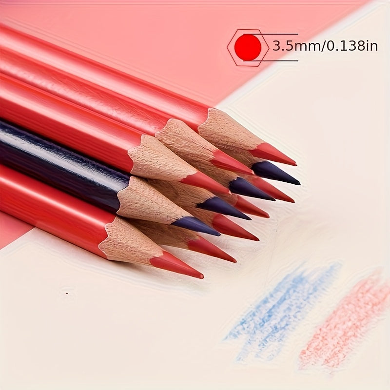 12 Pack Hex Lead Pencils - Pre Sharpened Tips - Medical Engineering Drawing