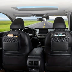 Car Multifunctional Storage Bag Trash Can Cleaning Bag 1PC Car Storage Bag