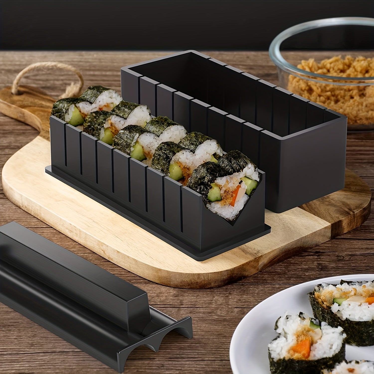 Sushi Making Kit DIY Set Sushi Rice Roller Mold Reusable Sushi Maker