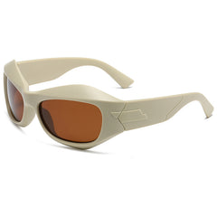 Futuristic Wrap Around Sunglasses for Women Unisex