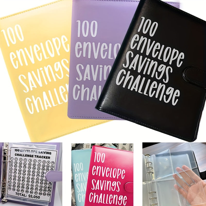 100 Envelope Challenge Binder Budget Planner
