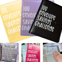 100 Envelope Challenge Binder Budget Planner