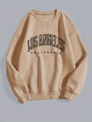 LA Print Crew Neck Sweatshirt
