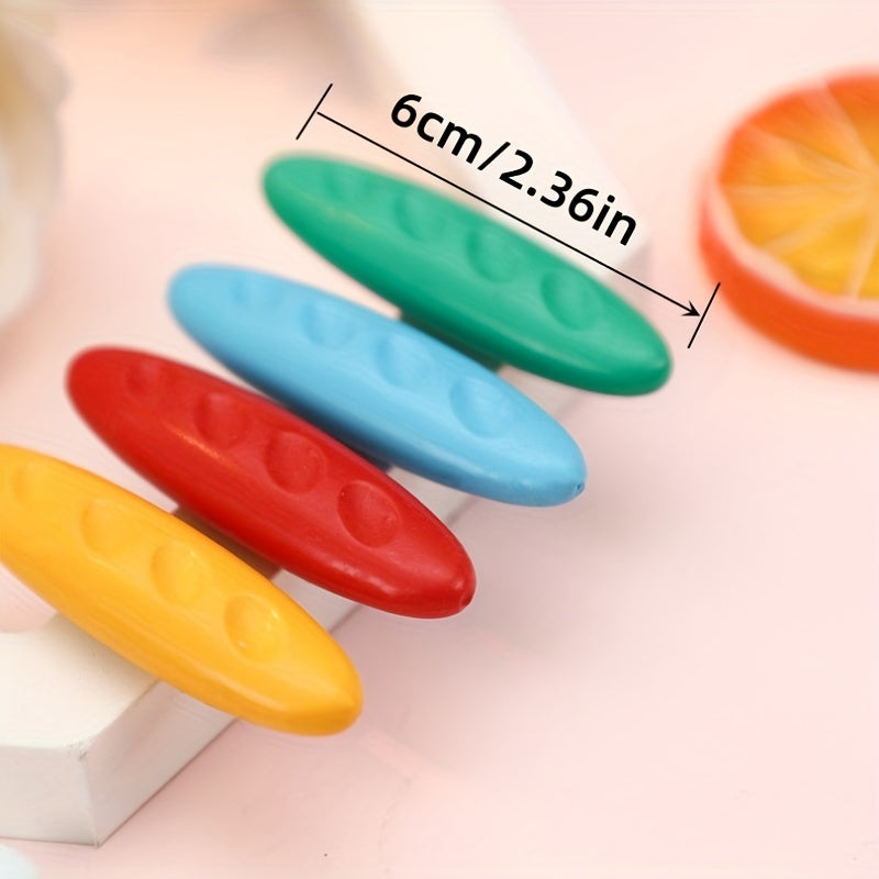 12 24 36 Plastic Hole Crayons Correct Grip Washable No Dirty Hands