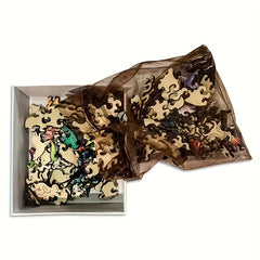 Chameleon Wooden Jigsaw Puzzle for Adults