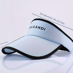 Adjustable Visor Hat UV Protection Baseball Cap