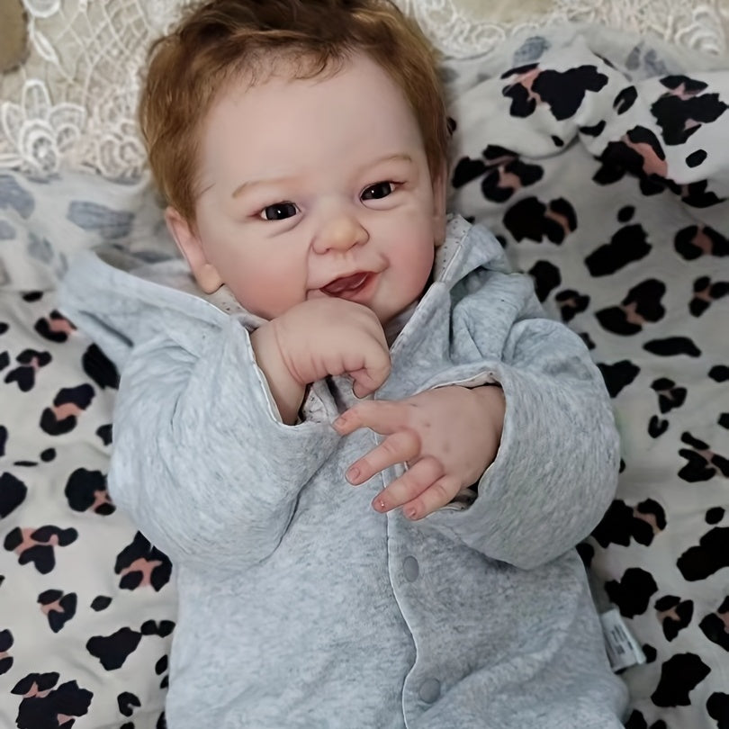 Reborn Baby Doll Phoenix Lifelike Cuddly Body Doll Genesis Paint