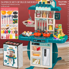 Kids Kitchen Toy Set with Water Spray Sound