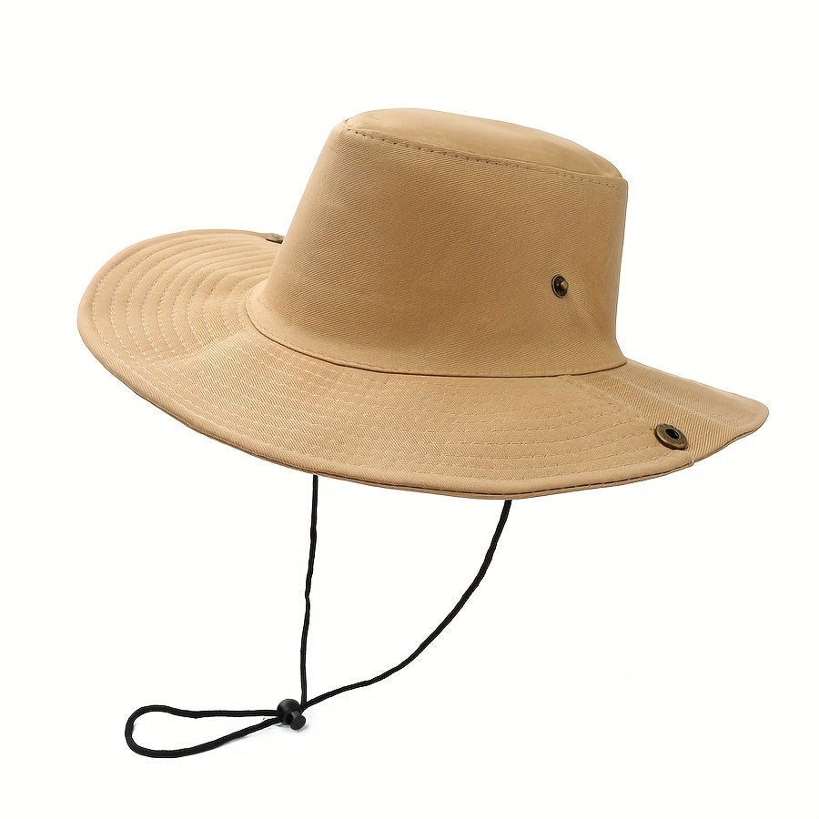 Unisex Sunshade Bucket Hat with Adjustable Sun Hat