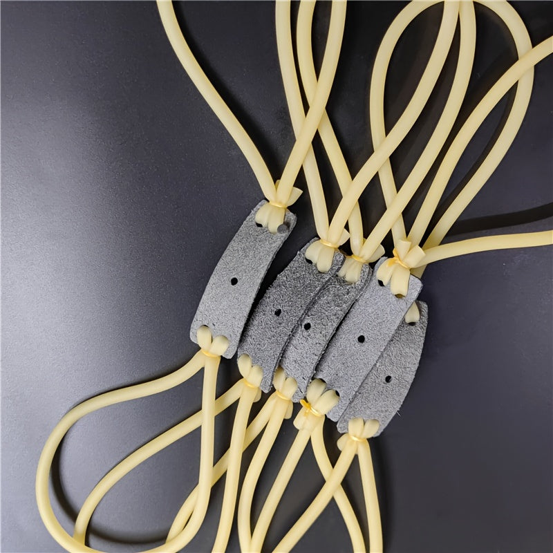 10pcs 3050 Style Elastic Tubular Bands Replacement Rubber Band Random