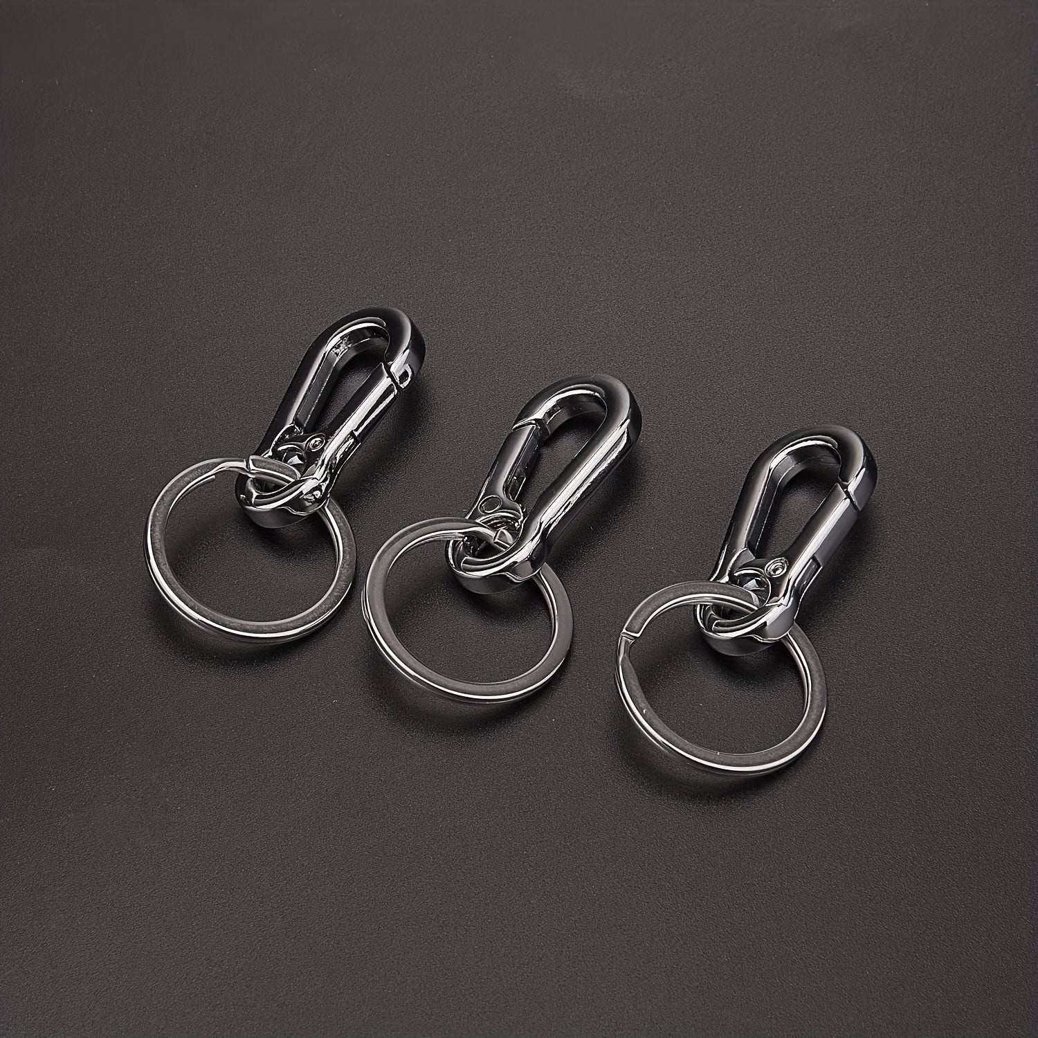 3pcs Metal Keychain Organizer For Car Key Finder For Men
