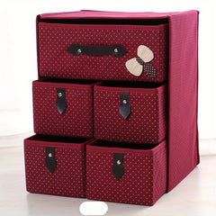 1pc Stackable Storage Box Organizer Drawer Room Decor Home Decor