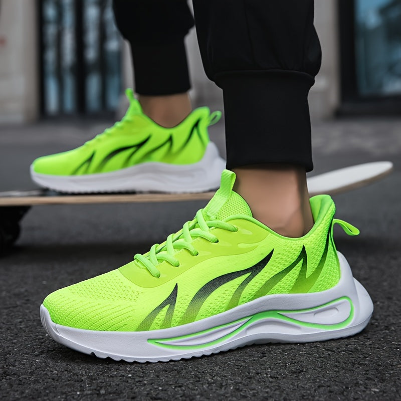 Women's Lace-up Outdoor Mesh Sneakers Soft Sole Running Shoes