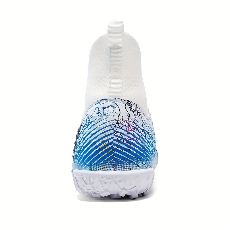 High Top Turf Football Boots for Summer Rainy Training