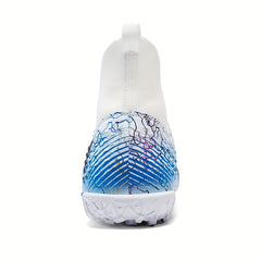 High Top Turf Football Boots for Summer Rainy Training