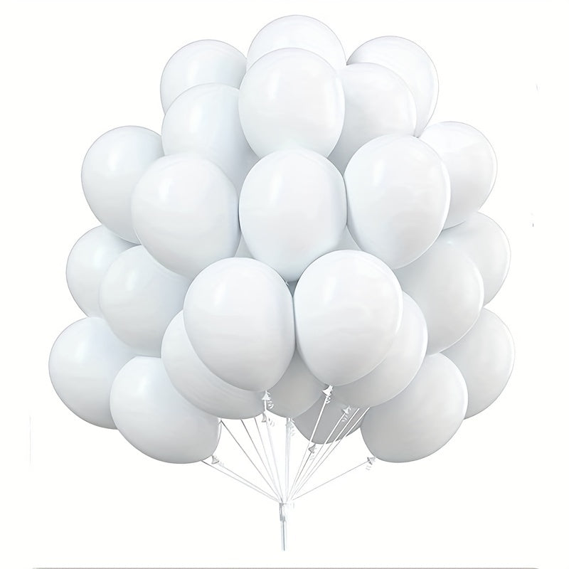 62pcs 12 Colorful Latex Balloons for Various Occasions