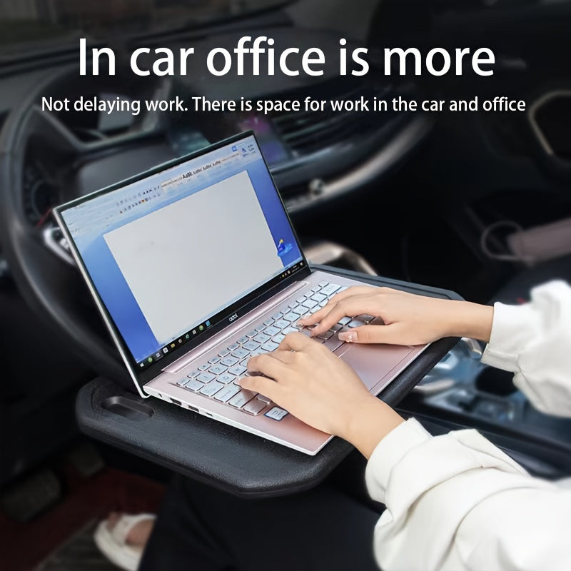 Car Dinner Plate Tray Steering Wheel Computer Desk Shelf Functional Card Table