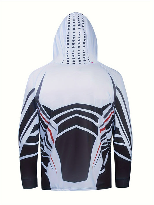 Men's Sun Protection Hooded Jacket Long Sleeve Quick Dry Hoodie