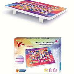 Ultra Thin Spanish Touch Screen Reading Machine Educational Toy