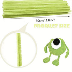 201pcs Pipe Cleaners Craft Kit Video Tutorial Chenille Stems