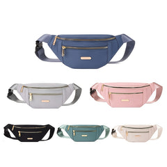 Women's Zipper Fanny Pack with Adjustable Strap