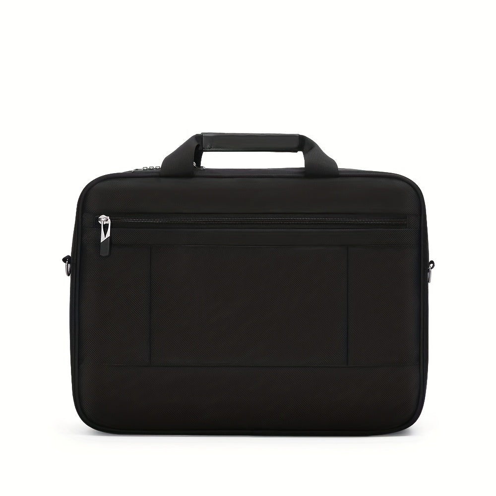 Lightweight Zip Laptop Bag Versatile Satchel Bag