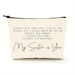 Sister Makeup Bag - A Perfect Gift