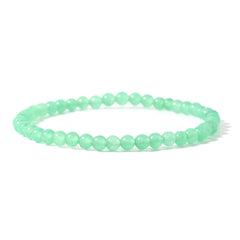 4mm Natural Stone Energy Bracelet Stackable Yoga Healing Beaded Bracelet Gift