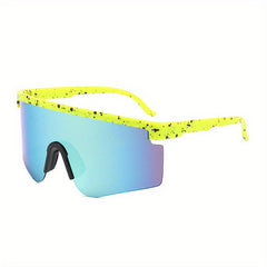 Outdoor Large Frame Men's Sunglasses Sunshade Sports Cycling Running Sunglasses