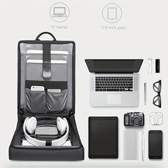 Classic Laptop Backpack for 14" Men's Business College Waterproof Backpack