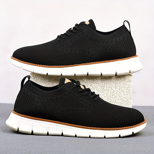 Men's Breathable Sneakers Non Slip Lace Up Shoes