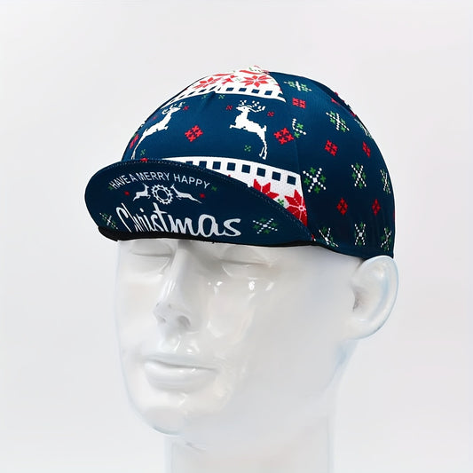 Christmas Santa Claus Cycling Cap Under Helmet Hat