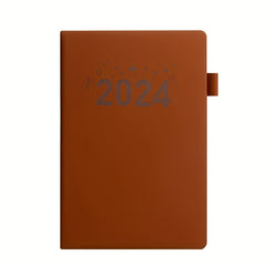 A4 Notebook 360 Pages Soft Faux Leather Horizontal Line Record Book
