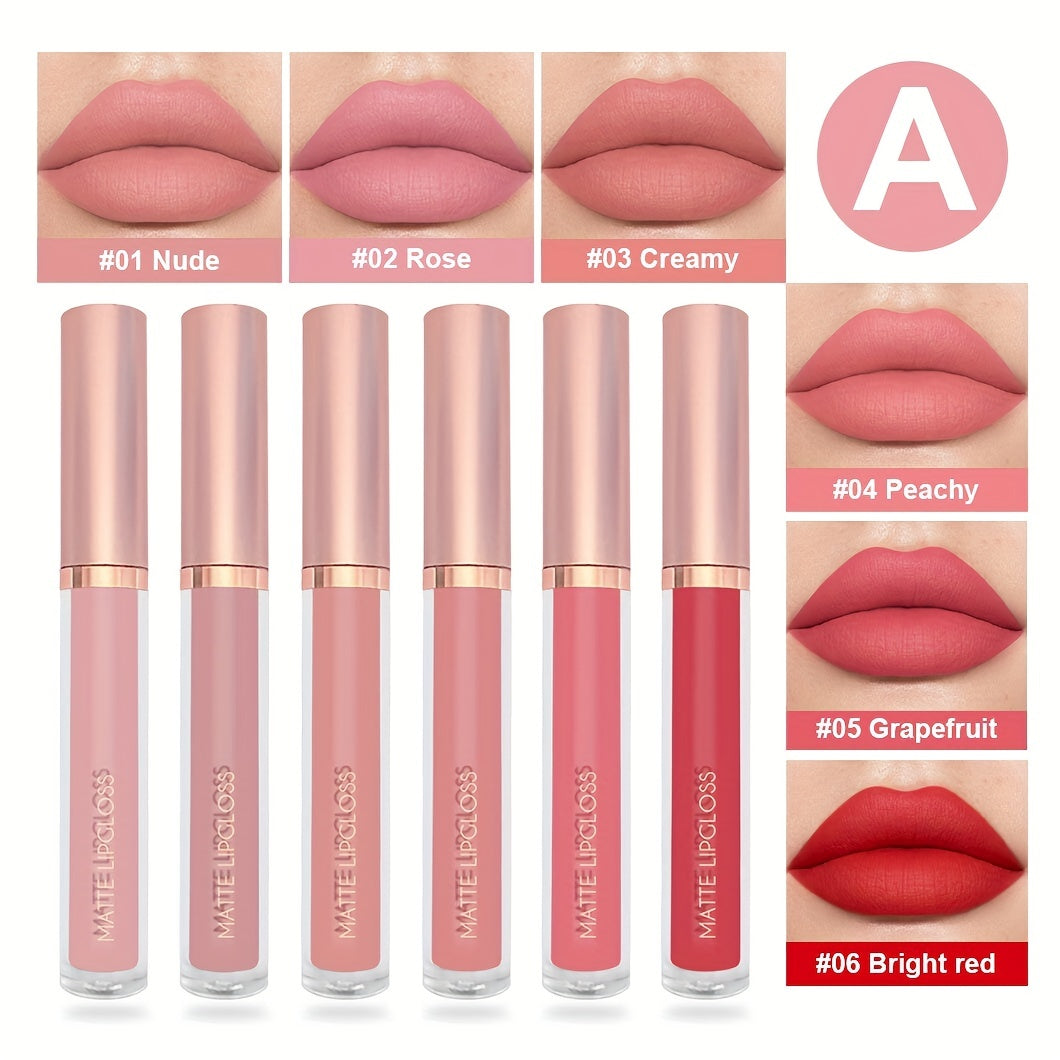 Waterproof Matte Lip Stain Set Long Lasting Lip Balm