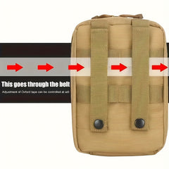 Camouflage Medical Tools Storage Bag for Outdoor Camping Hiking