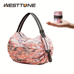 Large Capacity Storage Bag Foldable Portable Shopping Tote