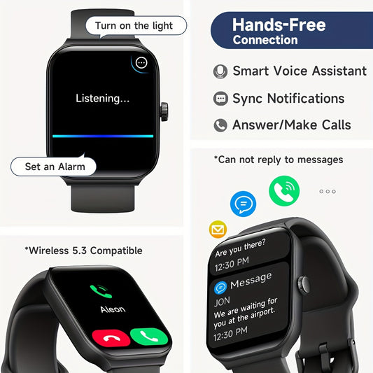 TOOBUR Smartwatch Fitness Tracker for Android iPhone