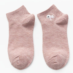 10 Pairs Animal Pattern Ankle Socks Women's Stockings