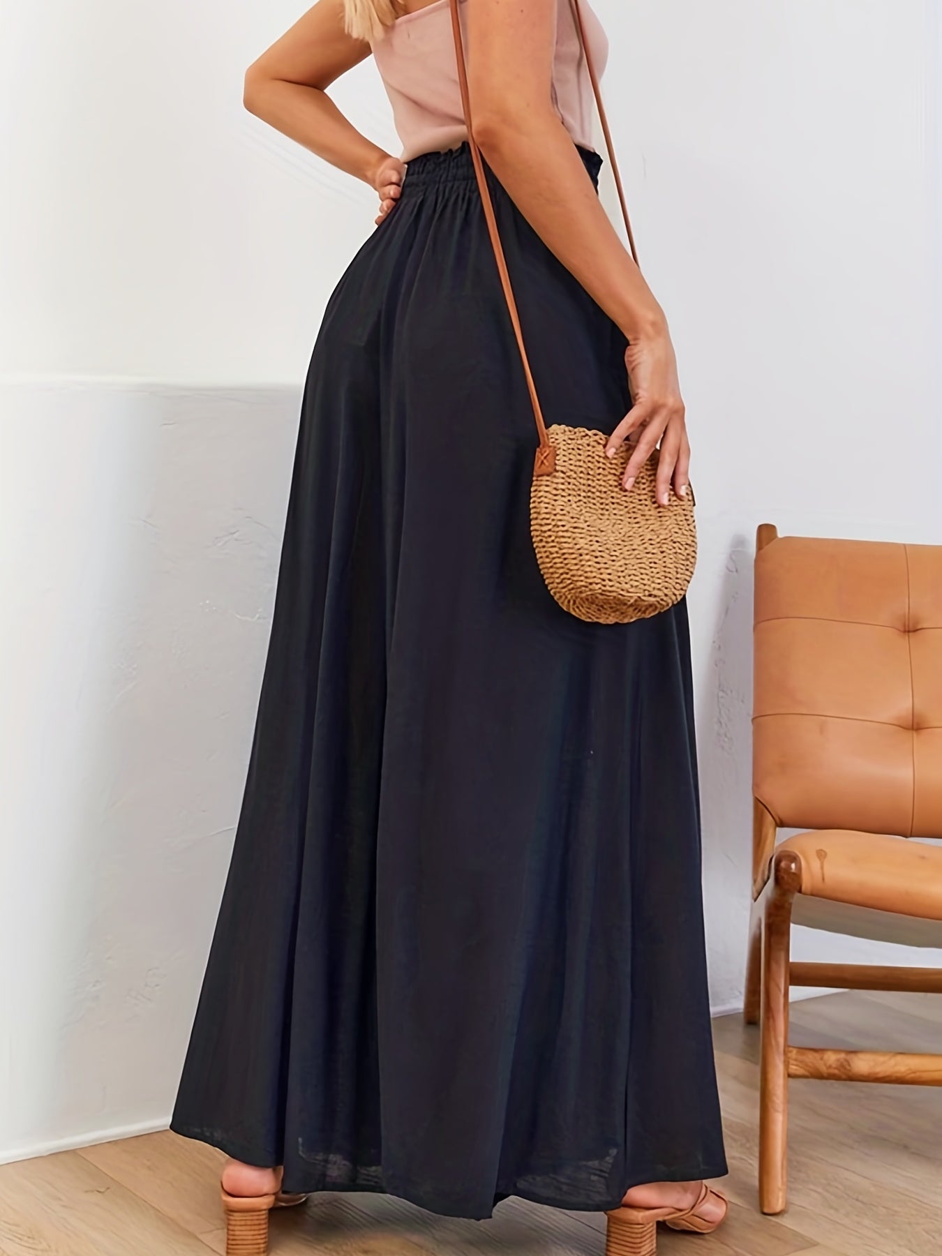 Wide Leg Pants Casual Loose Pants For Spring & Summer