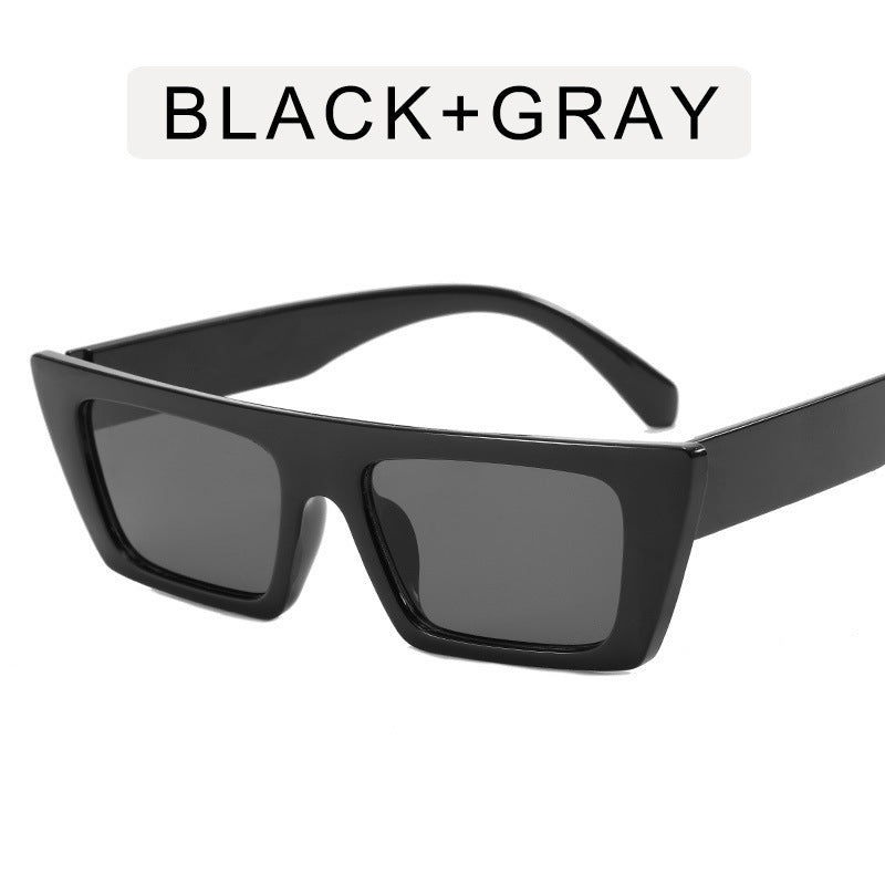 Men's Vintage Small Square Frame Sunglasses