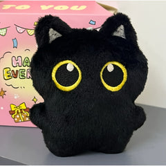 2pcs Cat Plush Doll Ornament Pillow Cat Toy Holiday Gift