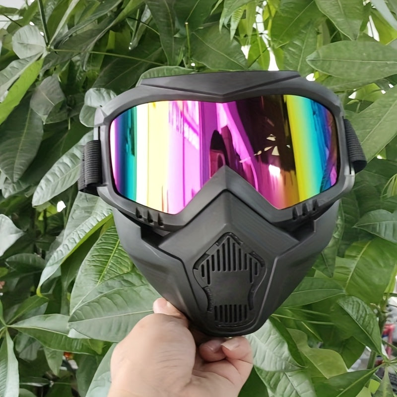 Cyberpunk Full Face Decorative Mask for Outdoor Sports