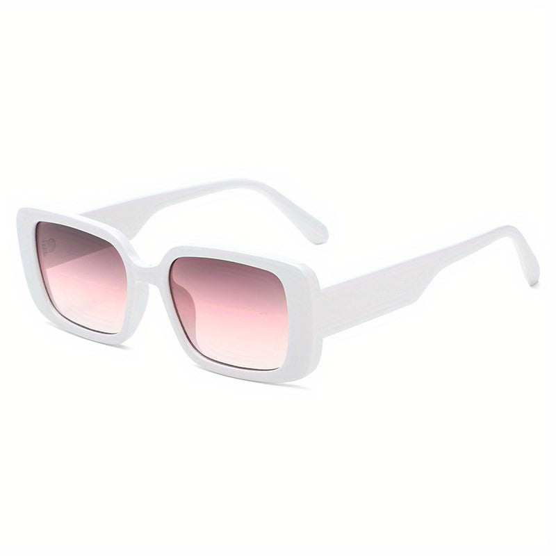 Y2K Rectangle Sunglasses For Women Men Hiphop UV400