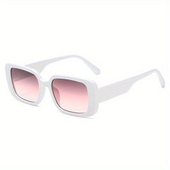 Y2K Rectangle Sunglasses For Women Men Hiphop UV400