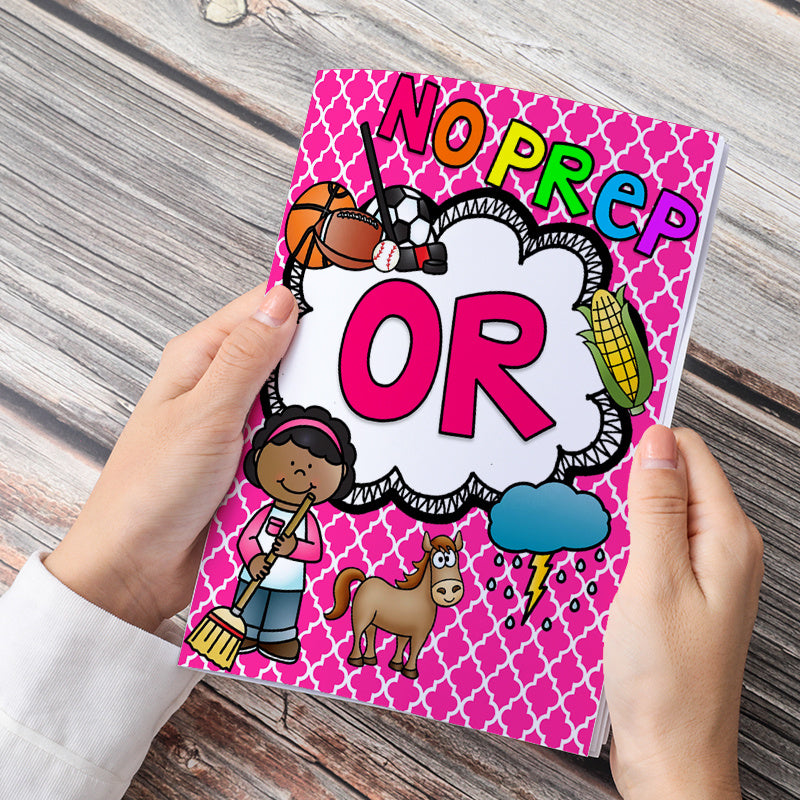 Phonics Workbook for Youngsters: Master 'OR' Sound Families with Fun Activities