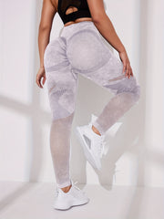 Hollow Fitness Gym Leggings Stretch Yoga Workout Pants
