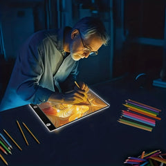 A4 LED Drawing Board 5 Colors High Brightness Acrylic Eye Protection Light